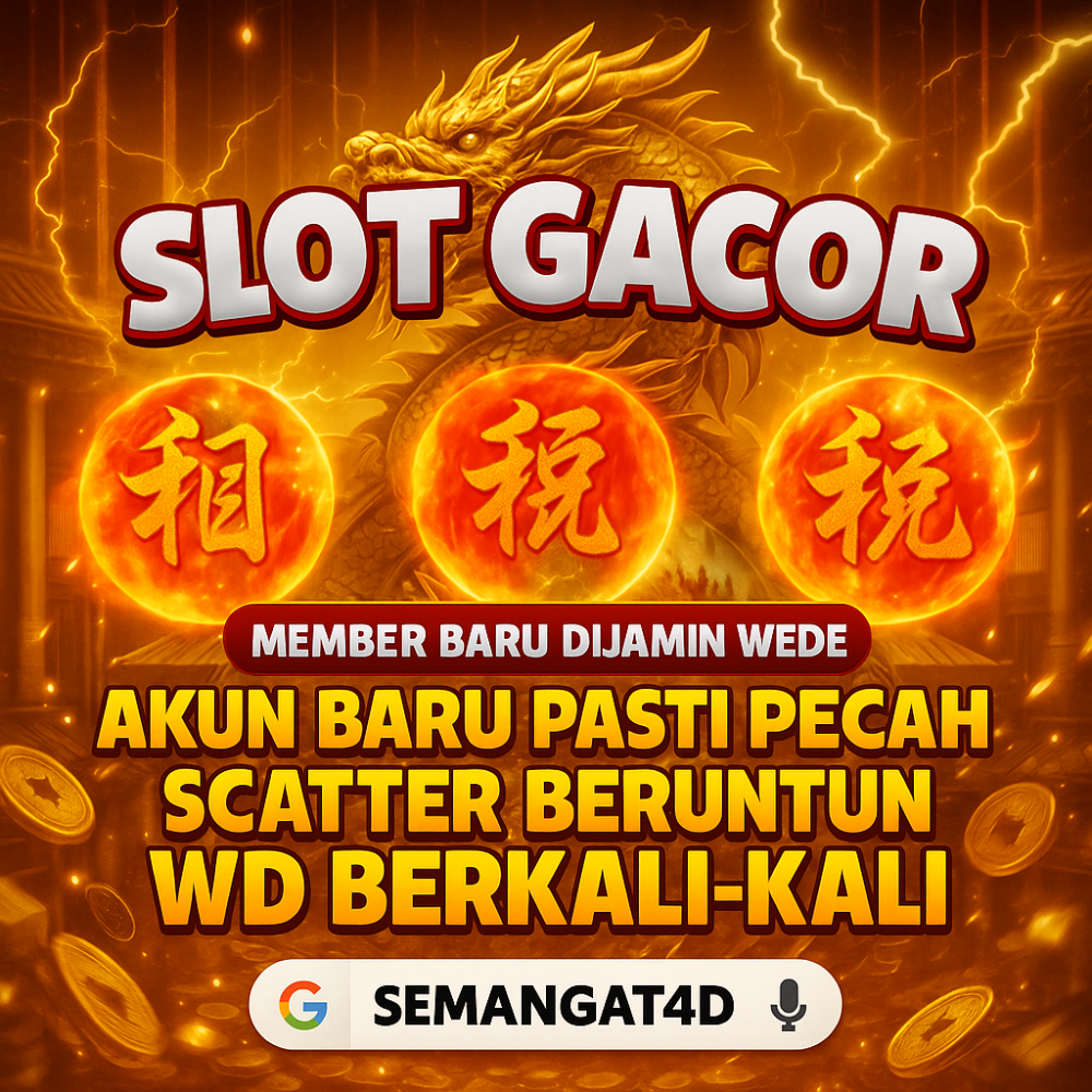 SEMANGAT4D - Platform Judi Togel Online 4D Terbaik Penjamin Kemenangan JP